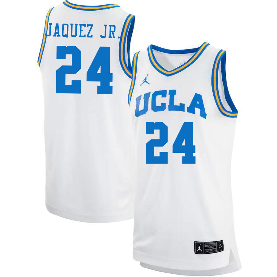 Jordan Brand Men #24 Jaime Jaquez Jr. UCLA Bruins College Jerseys Sale-White - Click Image to Close